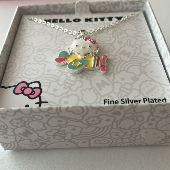 Hello Kitty Silver Plated Necklace - Picture 5 of 7